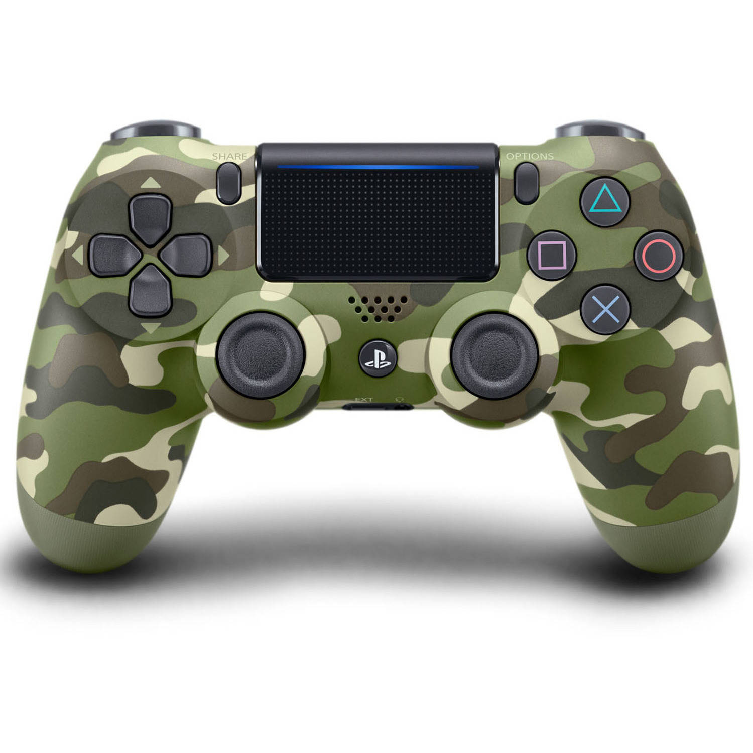 ps4-controller-camo-sosogames DUALSHOCK 4 Wireless Controller for PS4 - Green Camouflage - Image 1