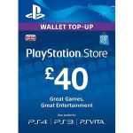 £40 GBP Playstation Wallet Top Up UK account - [E-mail Delivery]