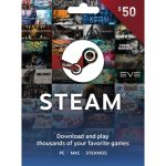 $50 Steam Wallet Topup- (Email Delivery)