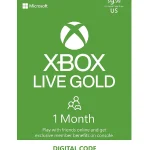 Xbox Live Gold: 1 Month Membership - Digital Code [Email Delivery]