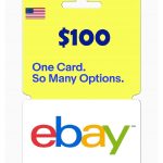 $100 Ebay Gift Card