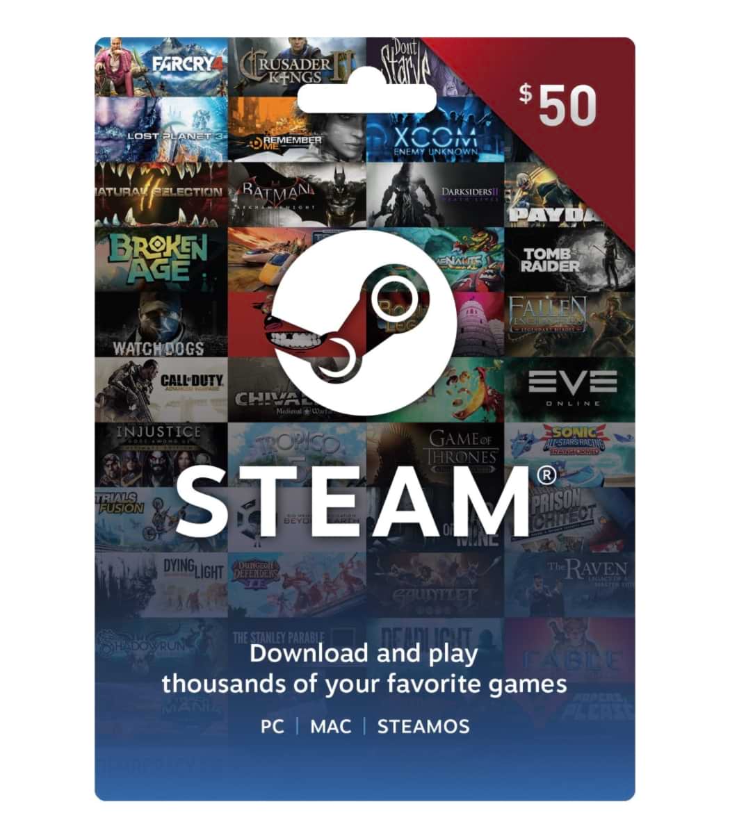 l2mD91kAdZPpdWnlm6zXzB0uOcednaUwb3mpXARV.jpg $50 Steam Wallet Card- (Email Delivery) - Image 1