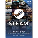$20 Steam Wallet Card- (Email Delivery)